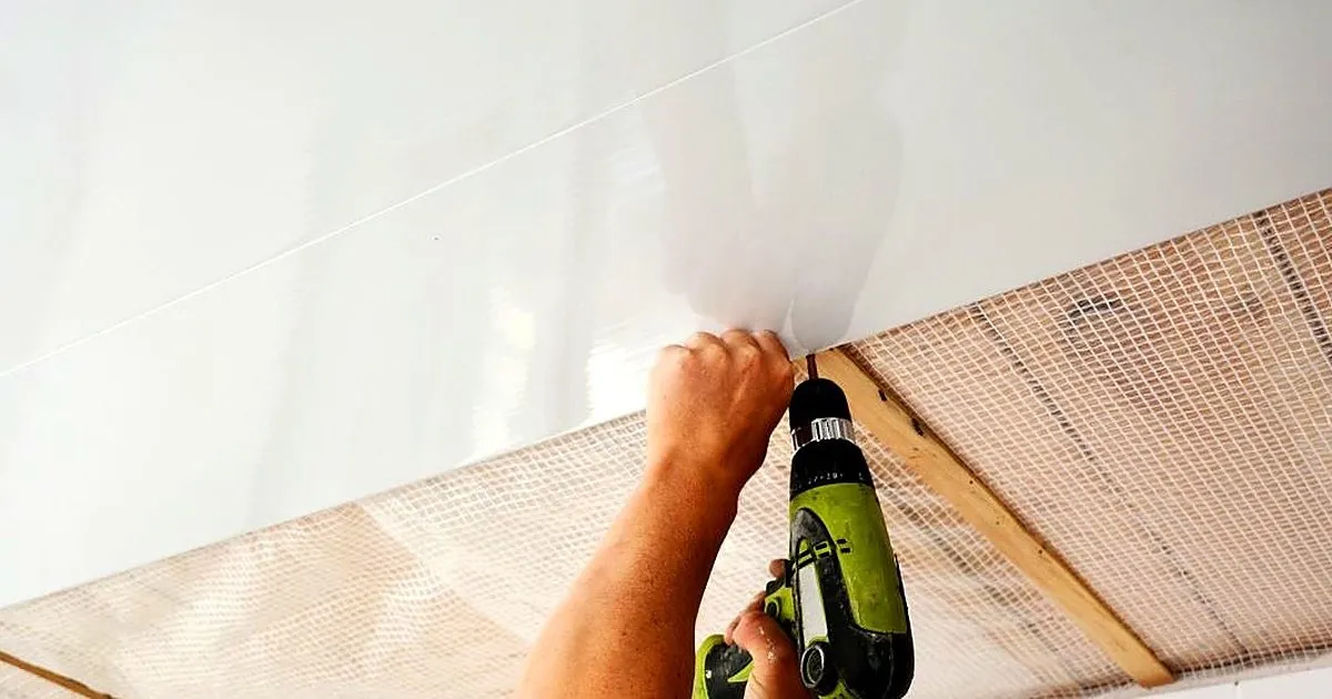 Techos en PVC y drywall